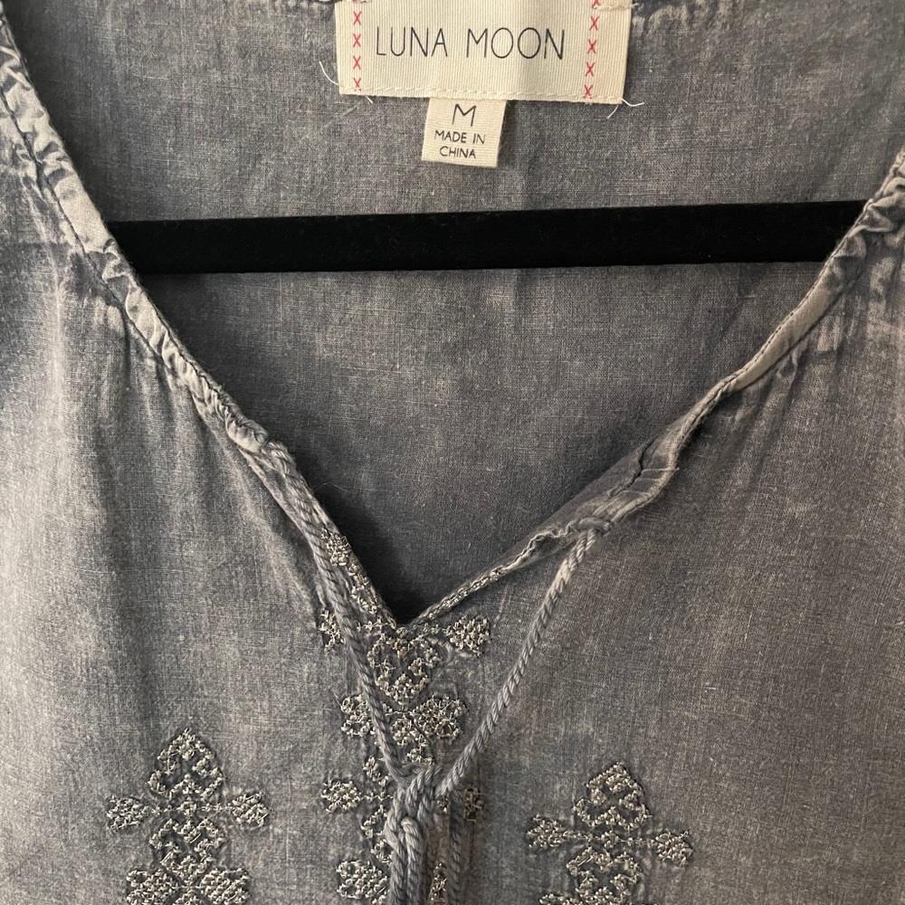 Women’s bohemian style top by Luna Moon - Picture 2 of 4